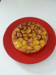 pineapple upsidedown flint rubble bubble cake